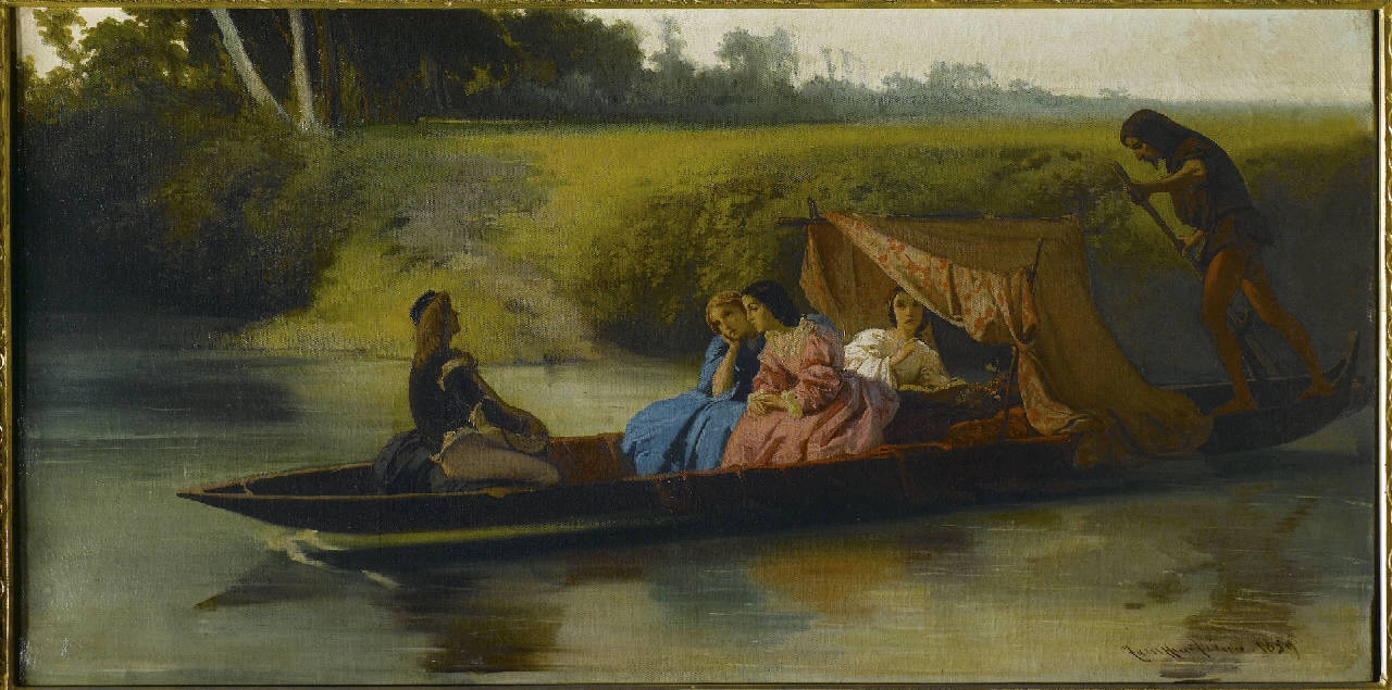 Romanza sul Ticino - Galleria d'Arte Moderna, Milano